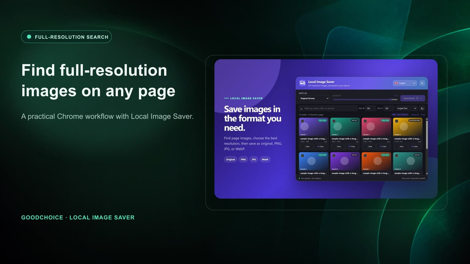 How to Find and Download Full-Resolution Images from a Website